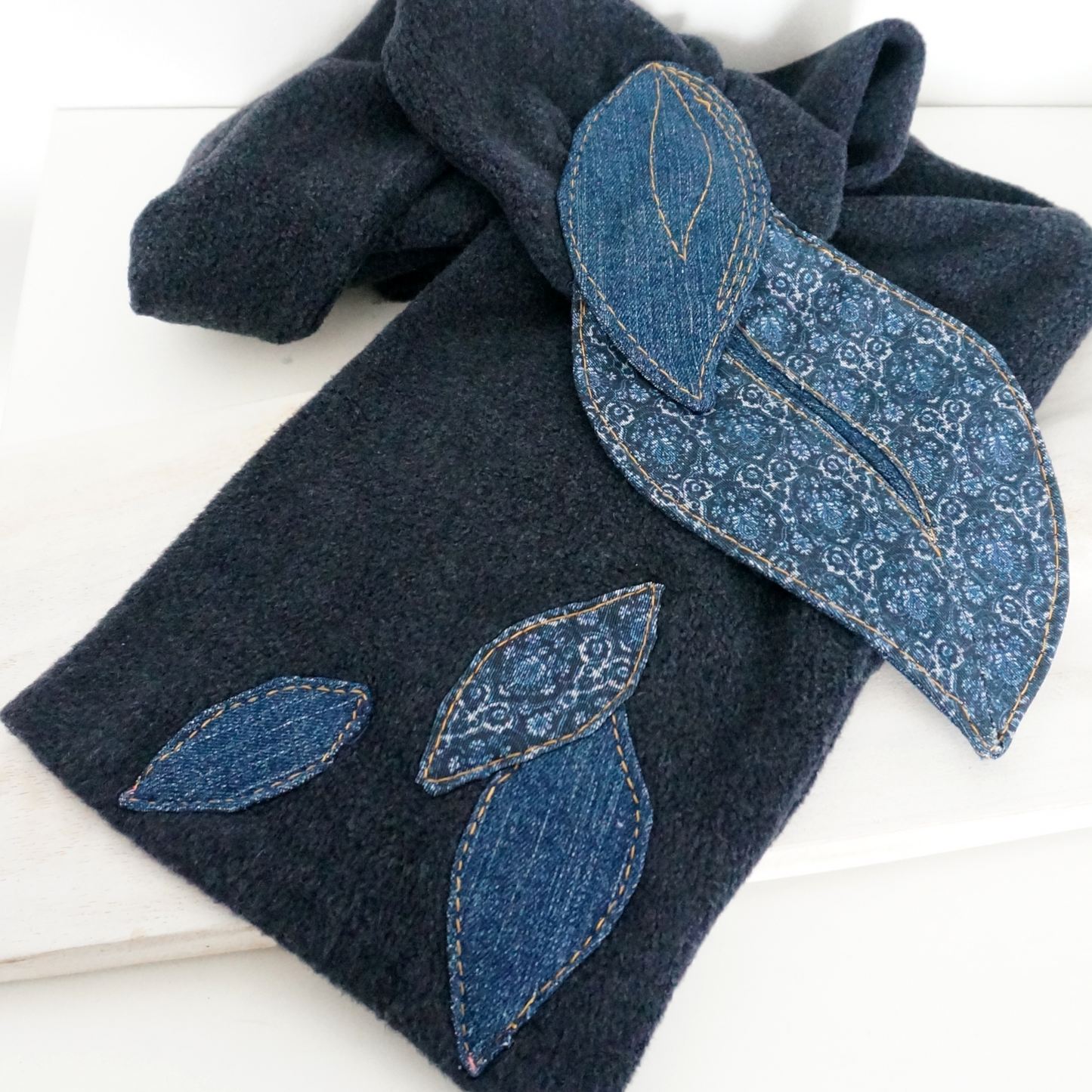 Denim and Polar Scarf