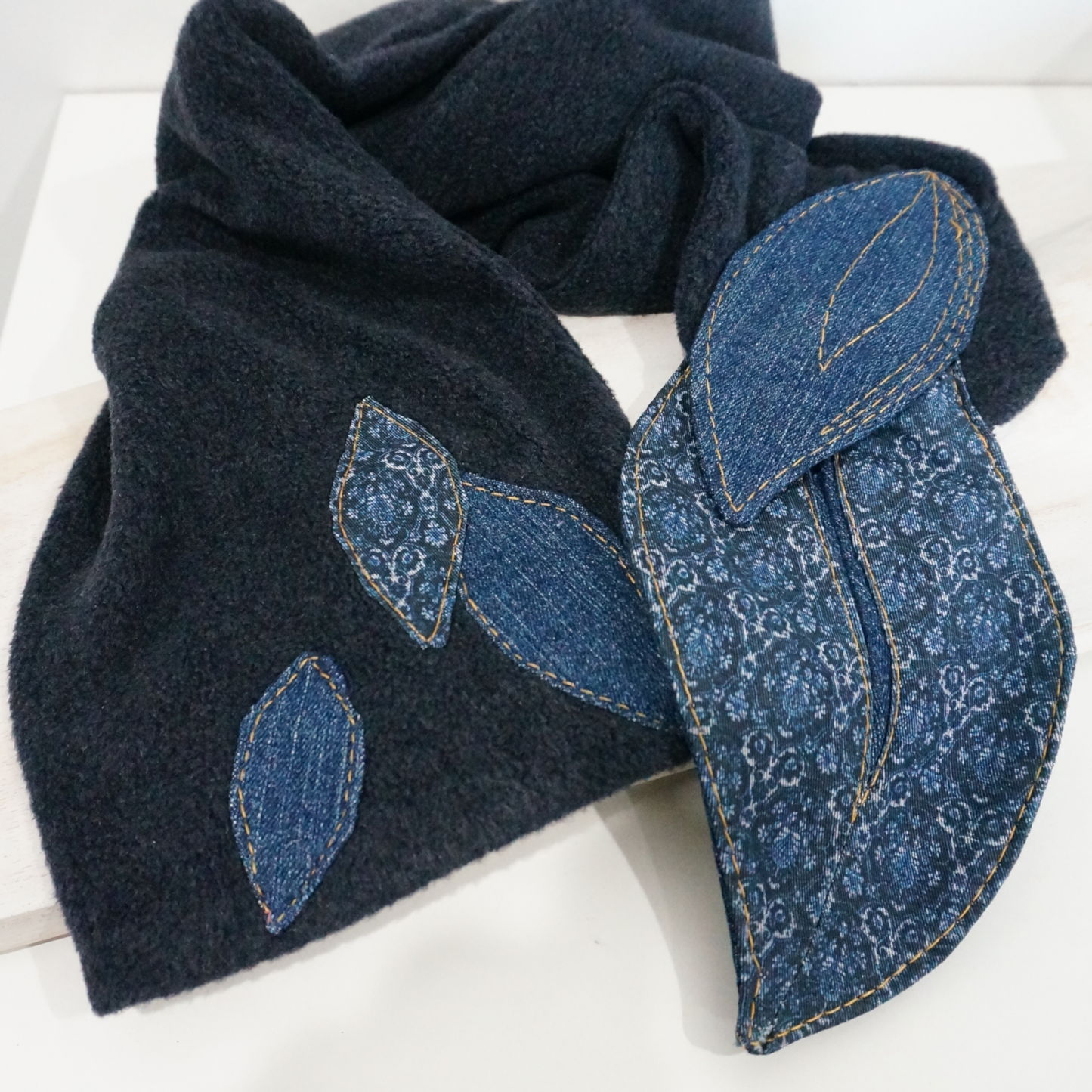 Denim and Polar Scarf