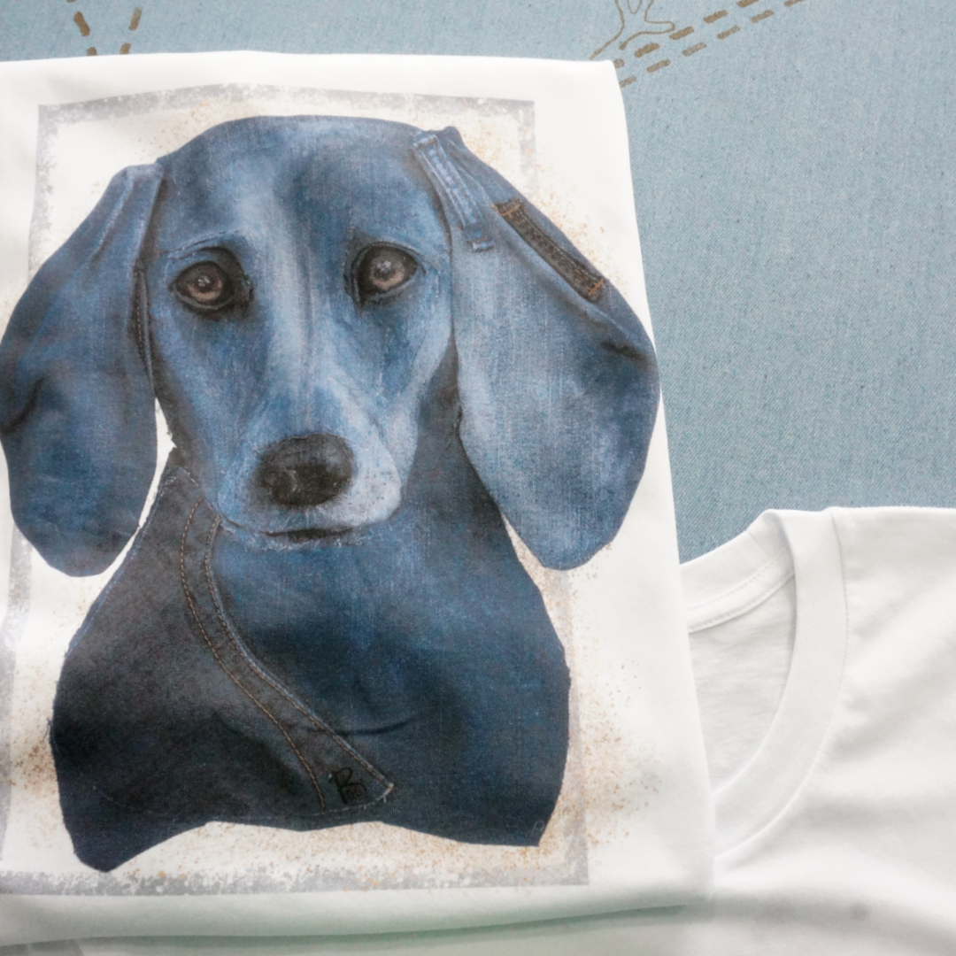 "Dachshund" Art T-shirt