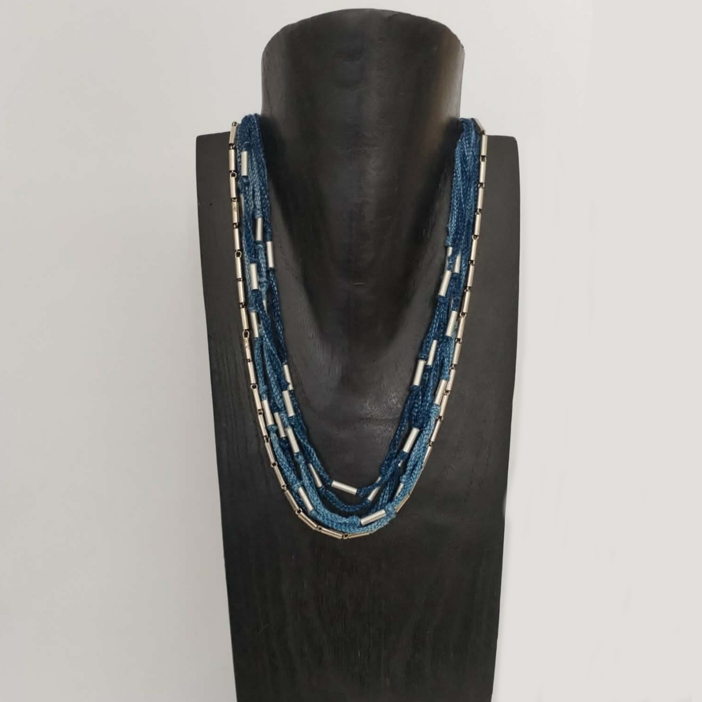 Denim Necklace