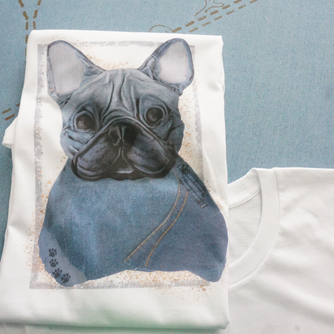 "French Bulldog" - Art T-shirt