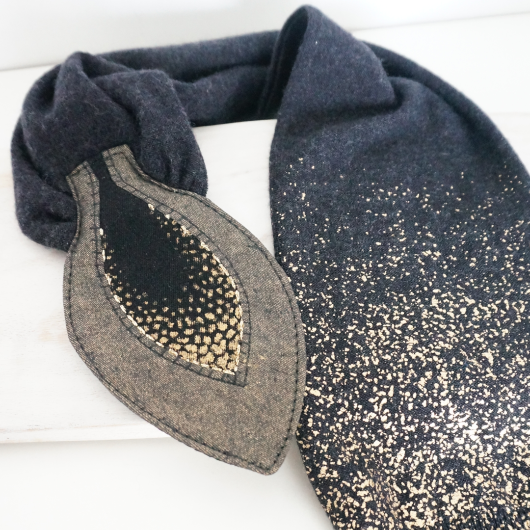 Golden Leaf Scarf