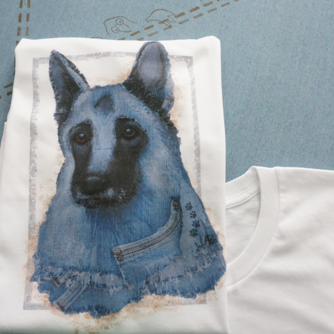 "German Shepherd" - Art T-shirt