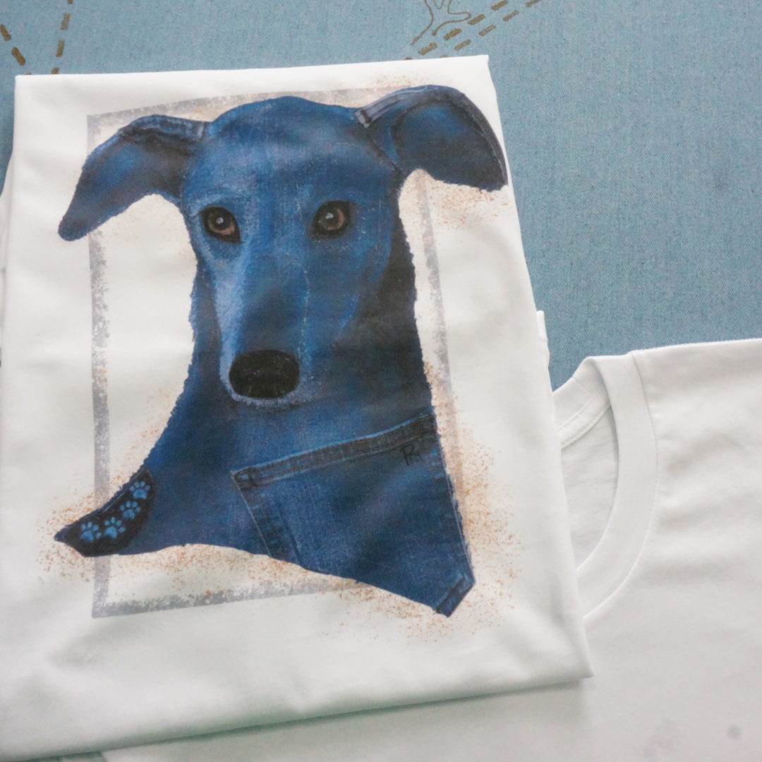 "Greyhound" - Art T-shirt