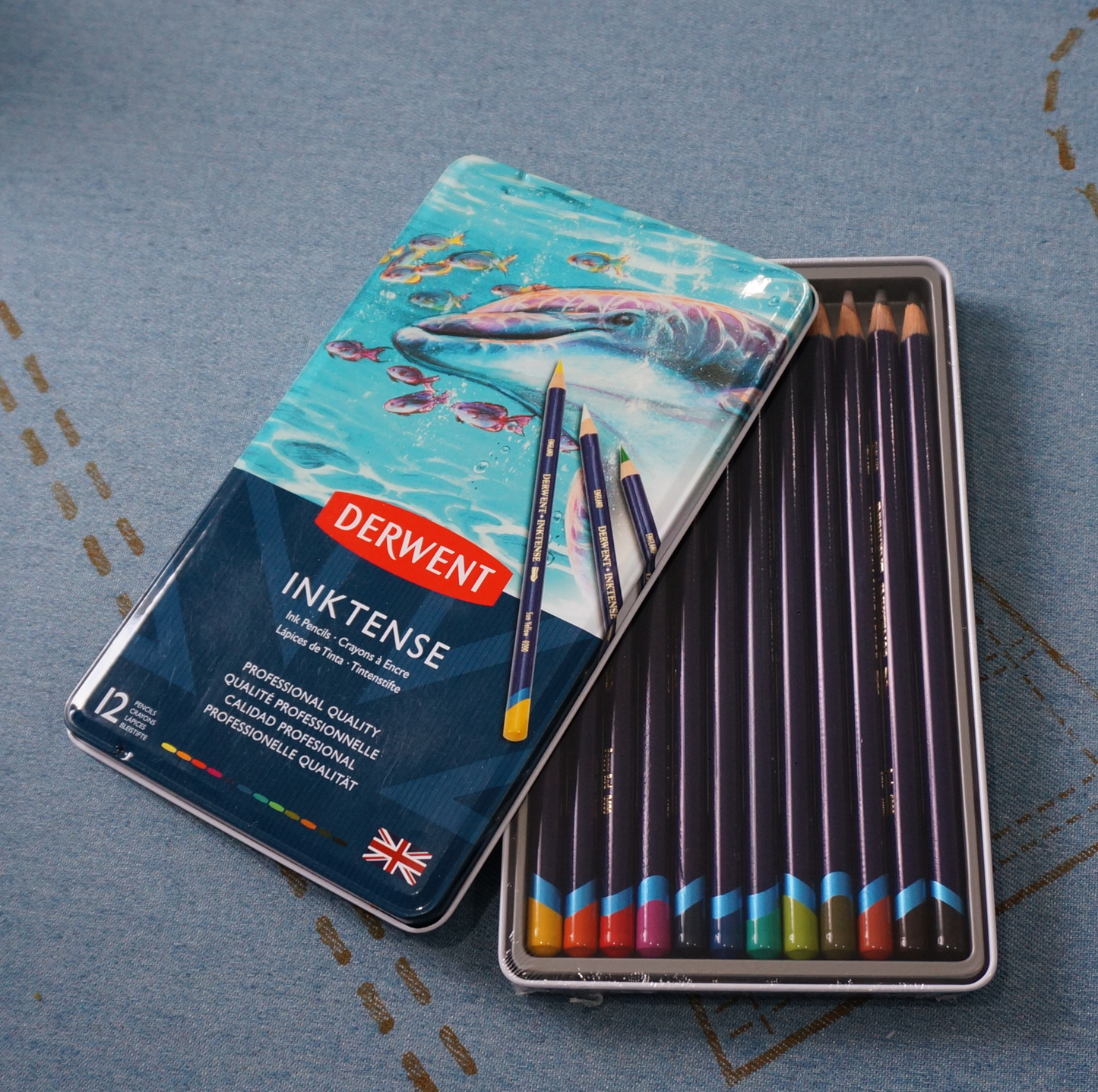 Derwent Inktense Pencils -12pencils