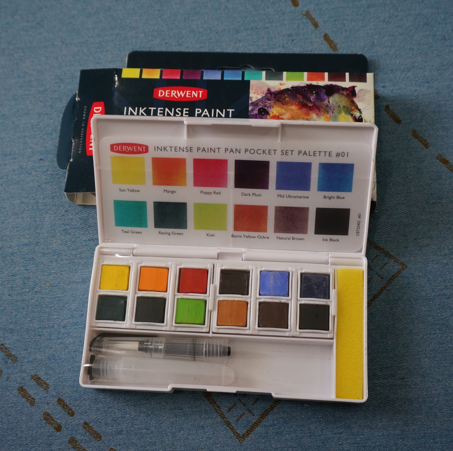 Derwent Inktence Paint - Pan Set # 01