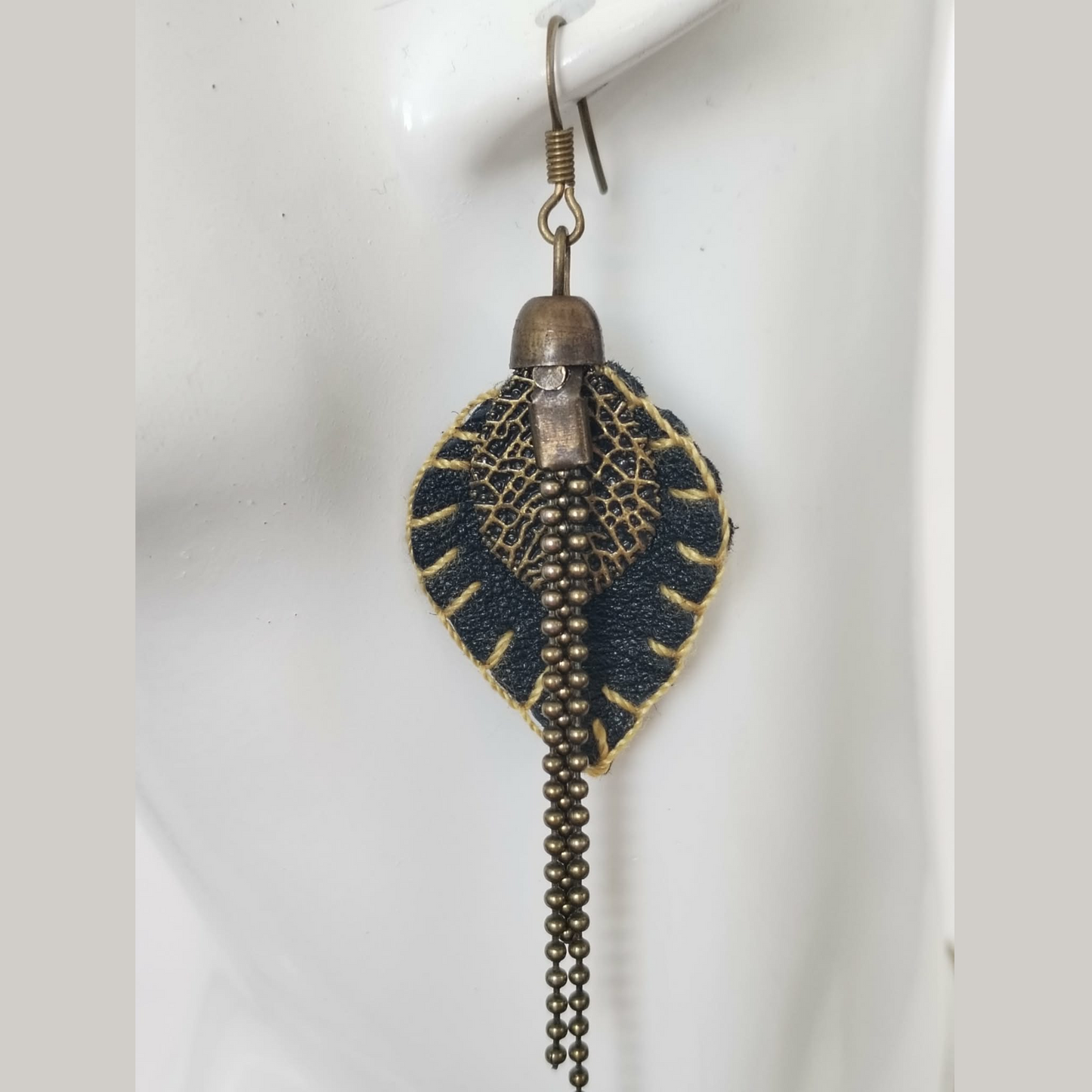 The Leaves - set, earrings and necklace