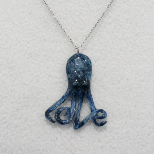 Love - Denim Necklace
