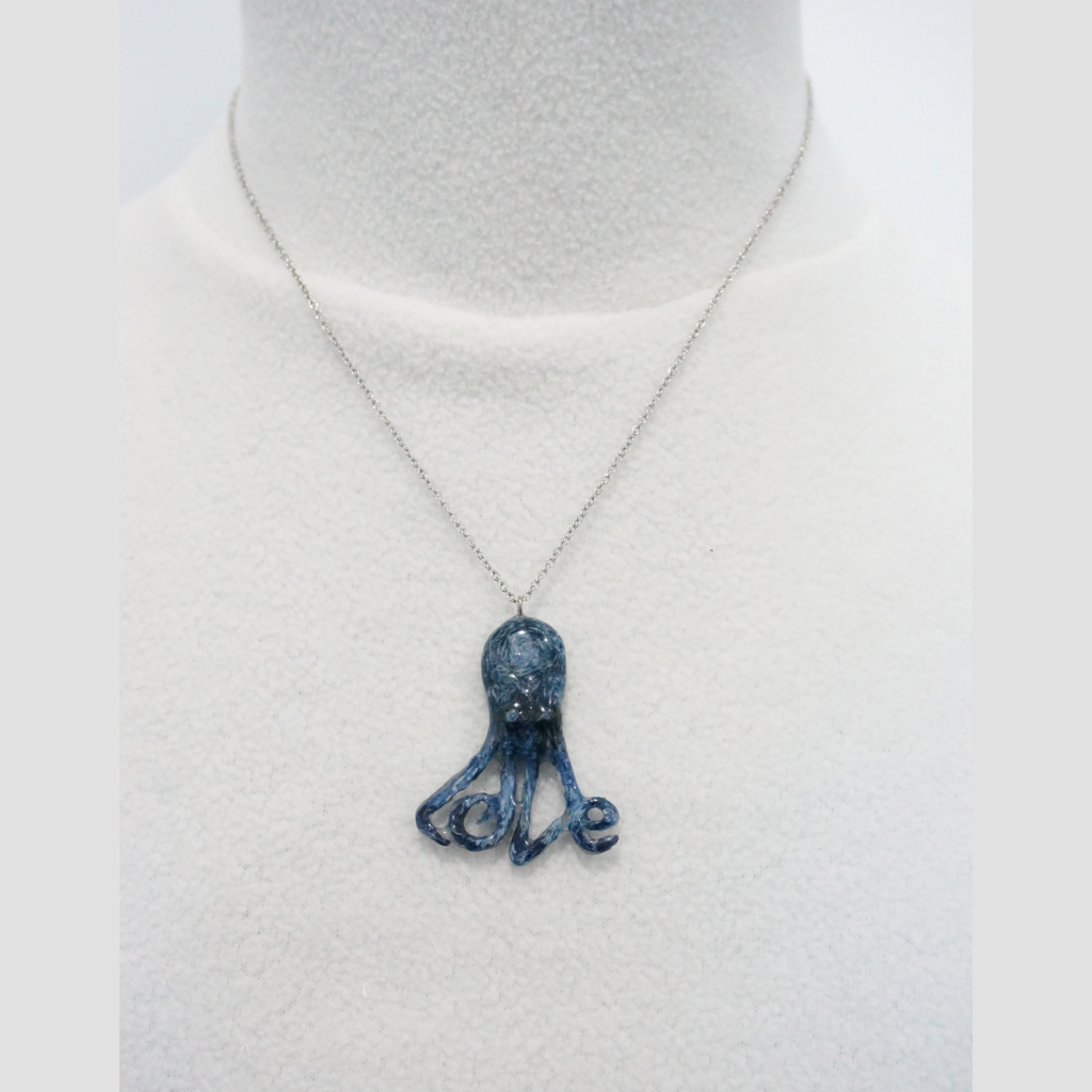 Love - Denim Necklace